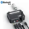 Dönüştürücü Dijitalden Analog Audio DAC Dönüştürücü SPDIF Optik Bluetooth 5.0 Alıcı Fiber Sinyaline 3.5mm 3.5 AUX 2 RCA Amplifikatör Decoder