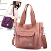 Shoulder Bags Women's 2024 Mommy Large-capacity One-shoulder Portable Messenger Bag Nylon Cloth Casual Ladies