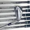 Clubs de golf masculins 8pcs Golf à longue distance JPX923 Iron Golf Iron Set 4-9pg R / S Arbre Flex Steel / Graphite avec couvercle de la tête