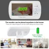 Monitoren 4,3 inch draadloze kleur babymonitor 1080p hd audiovideo baby camera temperatuurmonitor 2 way audio vox lullaby sd card record