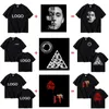 Anpassade tryckta män kvinnor t-shirts Lossa casual kläd mode kort ärm t-shirt personlighet streetwear tee topps camiseta 240420