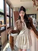 Женские куртки дизайн чувства коричневая ретро -кожаная куртка 2024 Spring Petite Hong Kong Short Puleather Top