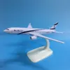 Jason Tutu Plane Model Airplane Israel Boeing B777 Aircraft Model Diecast Metal 1 400 16cm Modèle Airplanes Plane Toy Gift 240417