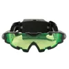 2000年代パンクメガネサイバーパンクグラス男性女性未来のテクノロジーアイウェアLED眼鏡スポーツゴーグルY2Kヒップホップメガネ240414