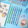 Wholesale Creative Cartoon Dog Straight Rod Erasable Neutral Pen Student Cute Style Signature