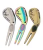 Golf Divot Tool Golf Pitchfork Golf Accessories Pitch Groove Cleaner Wholes Divot Tools2524206
