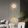 Wall Lamp Modern LED Design Simple Luxury Lights For Corridor Bedroom Living Room Backdrop El Indoor Home Decorative Fixtures