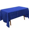 Table en tissu mariage pure couleur moderne natte