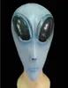 Funnamente adulto unissex assustador UFO Big Eye Alien Alien Latex Máscara de Halloween Party Party Cosplay Carnival Teatro Costume Ball Mask3881963