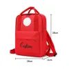 Сумки Custom Oxford Clate School Bag Периолизированные логотип с вышивкой рюкзак