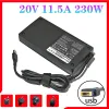 Möss 20V 11.5A 230W AC -adapter för Lenovo Legion Y740 Y920 Y540 P70 P71 P72 P73 Y7000 Y7000P Y9000K A940 Laddare 00HM626