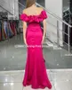 Abiti per feste CERMAE SITINA SIRMAID OFF-The SHOULDER CACCHINA ABILE A CONFRENTE LUNGONE SEZZO ELEGENTE ELEGENT Abito elegante per le donne 2024