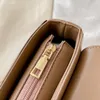 Schoudertassen vrouwen crossbody zippter tas zacht pu lederen stokbrood dame handtassen modetrends casual boog decoratie