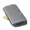 Stationen Multifunktionstyp C Hub 4 in 1 USB3.0 Datenübertragungsdongle Typ C Dockingstation Adapter PD HDMICOMPATIBLE