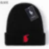 Pol New Design Designer Beanie Classic Letter Strickheuerthaube für Herren Frauen Herbst Winter Warm dicke Wolle Stickerei kalte Hut Paar Modehüte P11