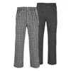 Pantalon pour hommes pantalons à plaid pantalon pantalon avec des poches côté taille élastique pour l'entraînement occasionnel des activités de plein air