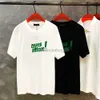 Herrt-shirts 2024SS MENS OCH WOMENS T-shirtälskare Kort slve Hot Drilling Technology Avancerad tygdesigner gör sportkläder STRT-kläder Y240420