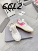 Casual Shoes Retro Dynamic Trend Sneakers Leather Lining Latex Mesh Insole Two-tone TPU Outsole Size35-41 Spring '24