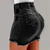 Mini Skirt Womens Wash Female Short Skirts Summer Sexy Denim for Women Knee Length Casual 240420