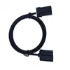 2024 Black 0,3m 0,3 m compatible 1.4 Version HDMI Compatible E mâle mâle à AF HDMI Compatible Car Video Video Dédié Cablefor.