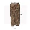 Calzature per menfly Snow White Ghillie Abito da caccia Birdwatching Accessori camuffi per cacciatori di tiri invernali