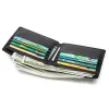 Portefeuilles MVA portefeuille en cuir authentique pour hommes pour hommes portefeuilles courts mâles petits portefeuilles en cuir mince sacs argent sacs de cartes