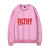 Sweats à capuche masculins Nadine Shah Filthy sous les sweats de rotation Crewneck Femmes Hommes à manches longues Pulluver