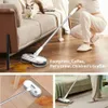 Gobot Electric Mop с моторизованными двойными спиннинг -мофедом легкие перезарядки4 микрофибры 2 напольные скруббер 240418