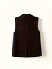 Women's Vests Vintage Spring Summer Suit Waistcoat Elegant Long Coat Simple Button Casual Black Gold Classic Fashion Office Wear