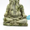 Aquariums Ganesha Fish Tank Decoration Buddhist Aquarium Decor Buddha Statue Fishbowl Pet Jellyfish Carp Shrimp Turtle Reptile Animals