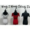 Stage noszenie łacińskie ubrania dorosłe kobiety koronkowe kwadratowe szyi krótkie rękawy Black Pants Cha Ballroom Dnace Practice DNV20241