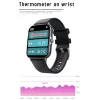 Armbänder F15S Smart Armband Sports Uhr 1,75 '' Fulltouch Screen BT Call Temperatur/Schlaf/Herzfrequenz/Blutdruckmonitor Smartband