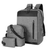 Sırt Çantaları Erkekler Antitheft dizüstü bilgisayar USB şarj portlu sırt çantası 17 inç dizüstü bilgisayar seyahat 3655L büyük taşınabilir sırt çantası