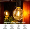 SPHOON 15M 20M Connectable LED String Light E12 Base G40 IP44 étanche Dimmable Garland Garden Wedding Fairy Lights Home Decor 240411