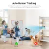 Moniteurs Tinosec HD 3MP Wireless IP Camera Indoor Baby Monitor Human Detect Auto Tracking Twoway Audio Record PTZ WiFi Camera ICSEE P2P