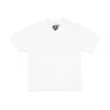 T-shirt da 24fw bianco da 24 FW 1: 1 maglietta per magliette di grandi dimensioni con tag reale