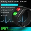 Wristbands Waterproof SOS Voice Call Smart Bracelet Sleep Monitoring Positioning Locator