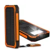 Contrôlez la banque d'alimentation portable extérieure 20000mAh avec led à LED Light Powerbank Téléphone externe Batterie Poverbank pour le téléphone mobile intelligent