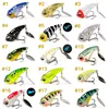 THETIME Brand MZ55 60Metal Vib Blade Glow Cicada Lure 55 60mm 13g 17g Sinking Tail Spinner Baits Bibe For Bass Pike Perch Fish 240407