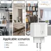 Wtyczki 16A/20A Wi -Fi Smart Socket UE Wtyk Timing Voice Pilot Kontrola aplikacji Tuya SmartLife Współpracuje z Alice Alexa Google Assistant