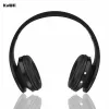 Earphones KuWFi Colorful Bluetooth Headphone Head Set Stereo Audio Earphone Wireless Bluetooth Headset Earphone For Mobile Phone Music