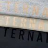 Męskie bluzy eseTernals główna linia litera bluza luźna High Street Autumn/Winter Heavyweight z kapturem bawełna z kapturem