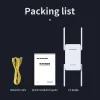 Router WiFi6 Gigabit Router Signal Booster Repeater Erweitert Gigabit -Verstärker Dualband 2.4/5GHz 3000 Mbit/s Büro Home Repeater