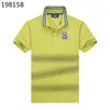 Knapp upp skjorta män designers mens polos skalle kanin tshirt galna psykologiska kaninhemd kanin högkvalitativ polo krage kortärmad skjorta kemis homme