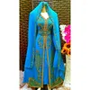 Ethnic Clothing African Dress Fancy Abaya Dubai Caftan Formal Beaded Moroccan Kaftan For Women