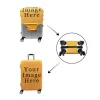 Accessoires épaississent les bagages élastiques à la vente chaude Couverture de bagages à chiens mignons adaptés à 18 à 32 pouces Couvrette de poussière Accessoires de voyage