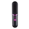 Heißer Verkauf neuer glattes Haarglätter USB-Ladung Lades Haarkamm tragbares Locken und Glattung Dual-Purple-Styling Kamm