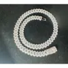 Hot Sell Drop Shipping Iced Out Cuban Link VVS Diamond Hip Hop Jewelry 10 mm Moissanite 925 STERLING Silver Cuban Chain