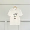 Men's T-Shirts Colorful Phantom Bear Loose Casual Short Slve Korean Summer Men Women Couple T-Shirt Oversized Shirt Fitness Sports T Top Y240420