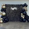 Party Decoration Iridescent Sequin Backdrop Glitter Shimmer Square Panel Wall Wedding Decor Baby Shower Birthday